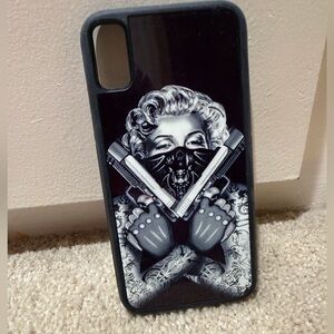 iPhone X case Marilyn Monroe